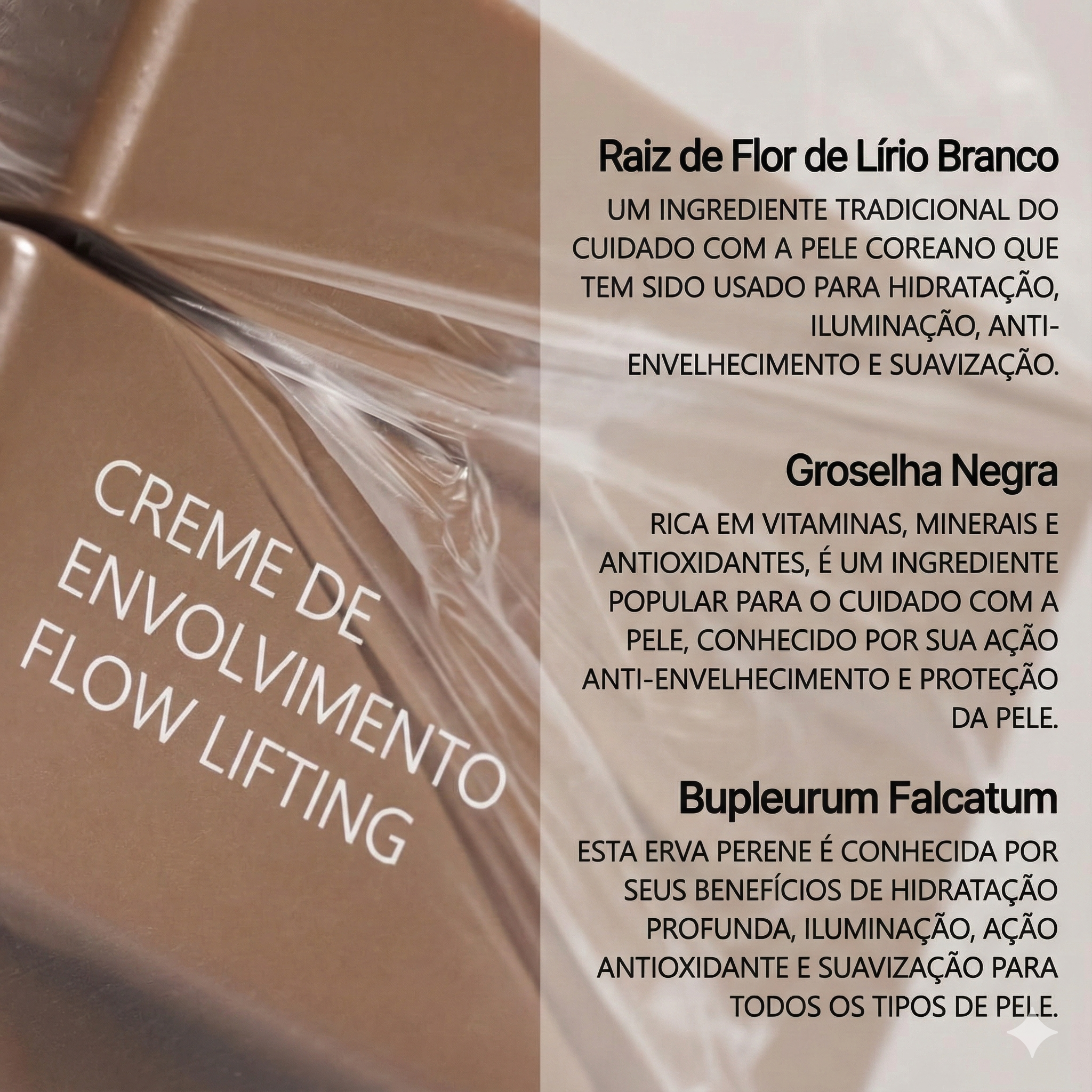 Creme Facial Hidratante Antissinais com Volufiline, Ácido Hialurônico e Colágeno